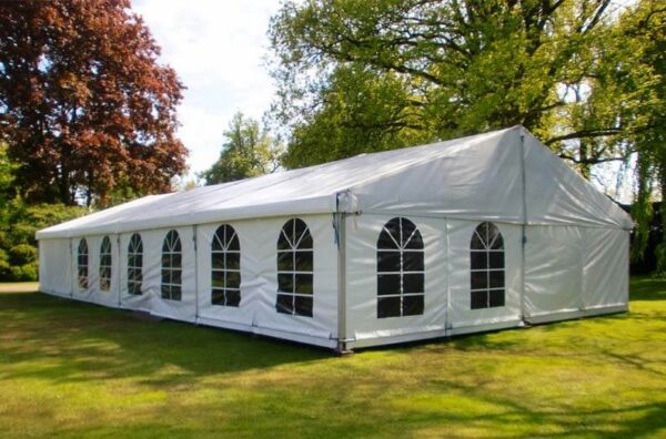 aluhal / alu hal / paviljoen / tent 6 meter x 5 meter