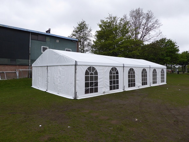 aluhal / alu hal / paviljoen / tent 6 meter x 5 meter